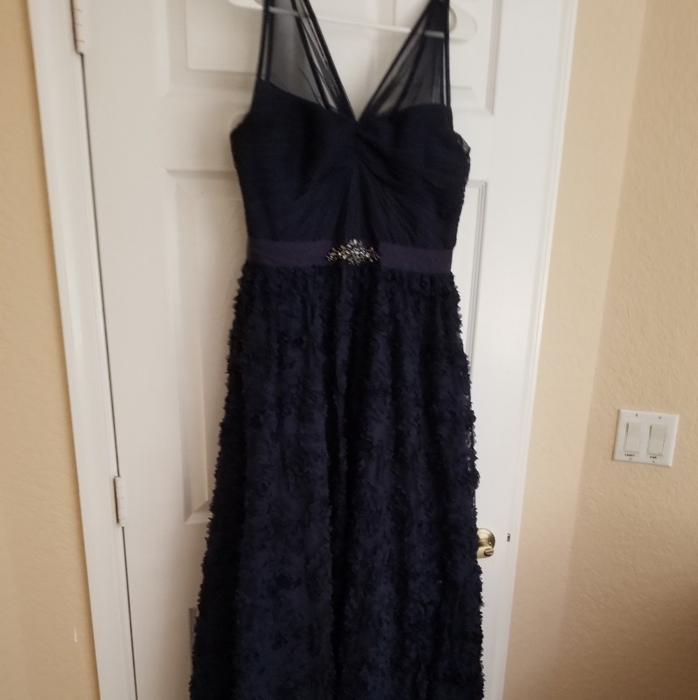 Navy gown